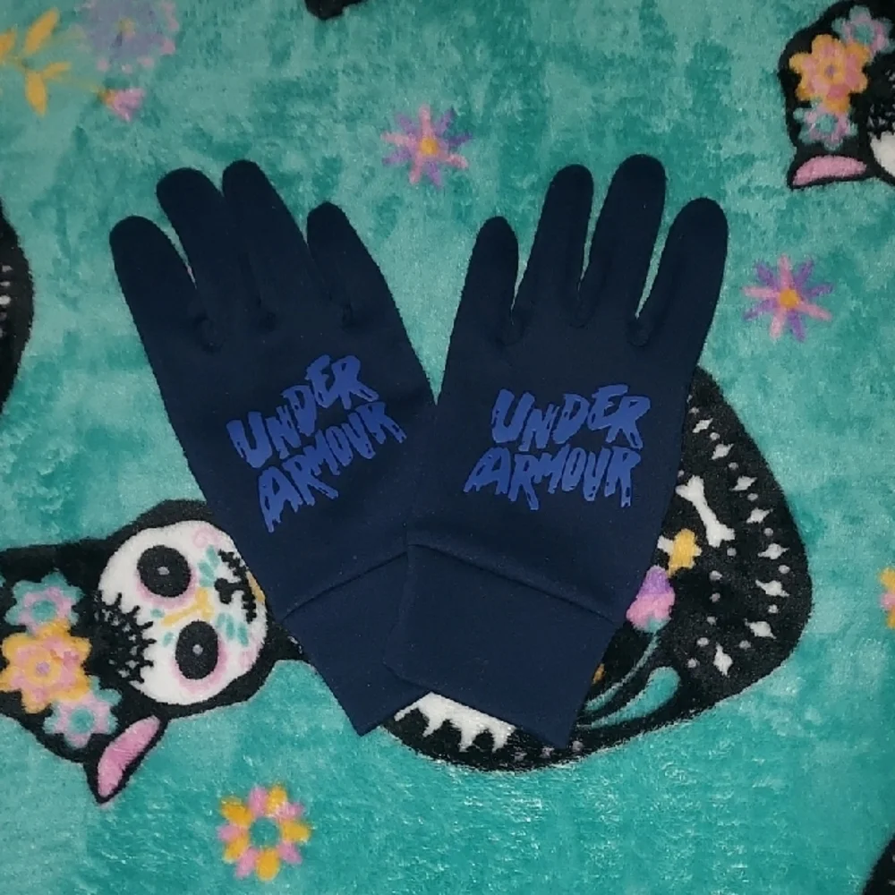 Under Armour Youth Storm Liner Gloves Navy